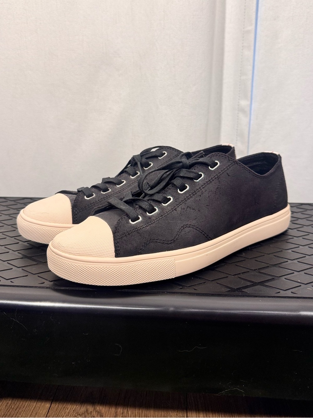 CLAE Herbie Black Suede Low Top Sneakers